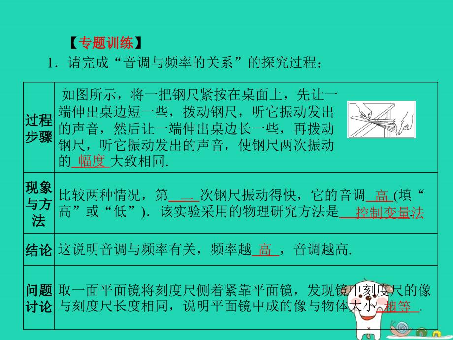 青岛专版中考物理第二部分专题复习高分保障专题二报告类实验课件_第4页