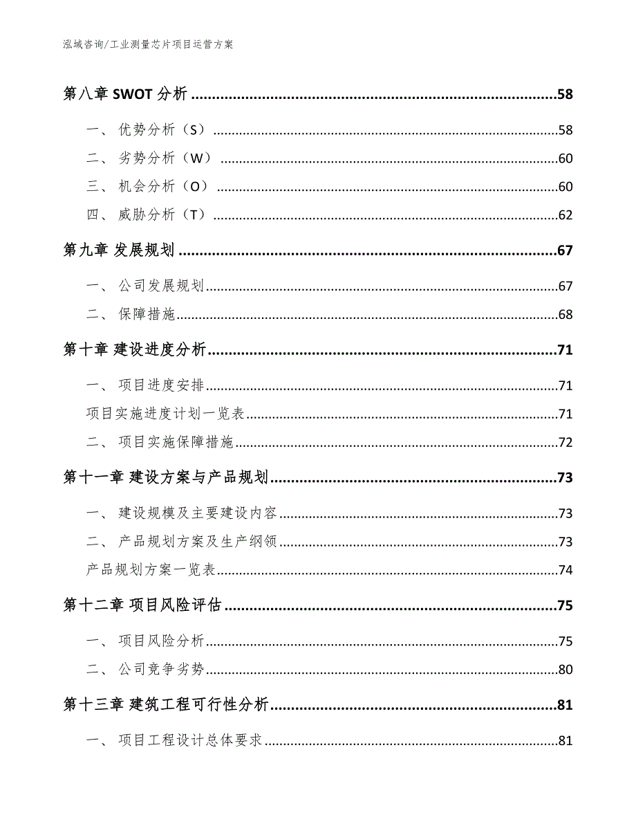 工业测量芯片项目运营方案_第4页