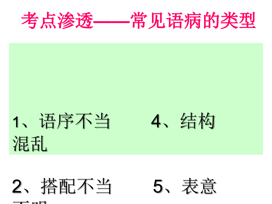 辨析病句的10个切入点.ppt_第1页