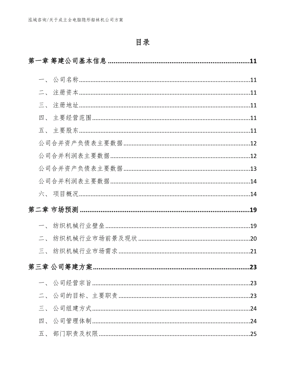 关于成立全电脑隐形船袜机公司方案_第2页