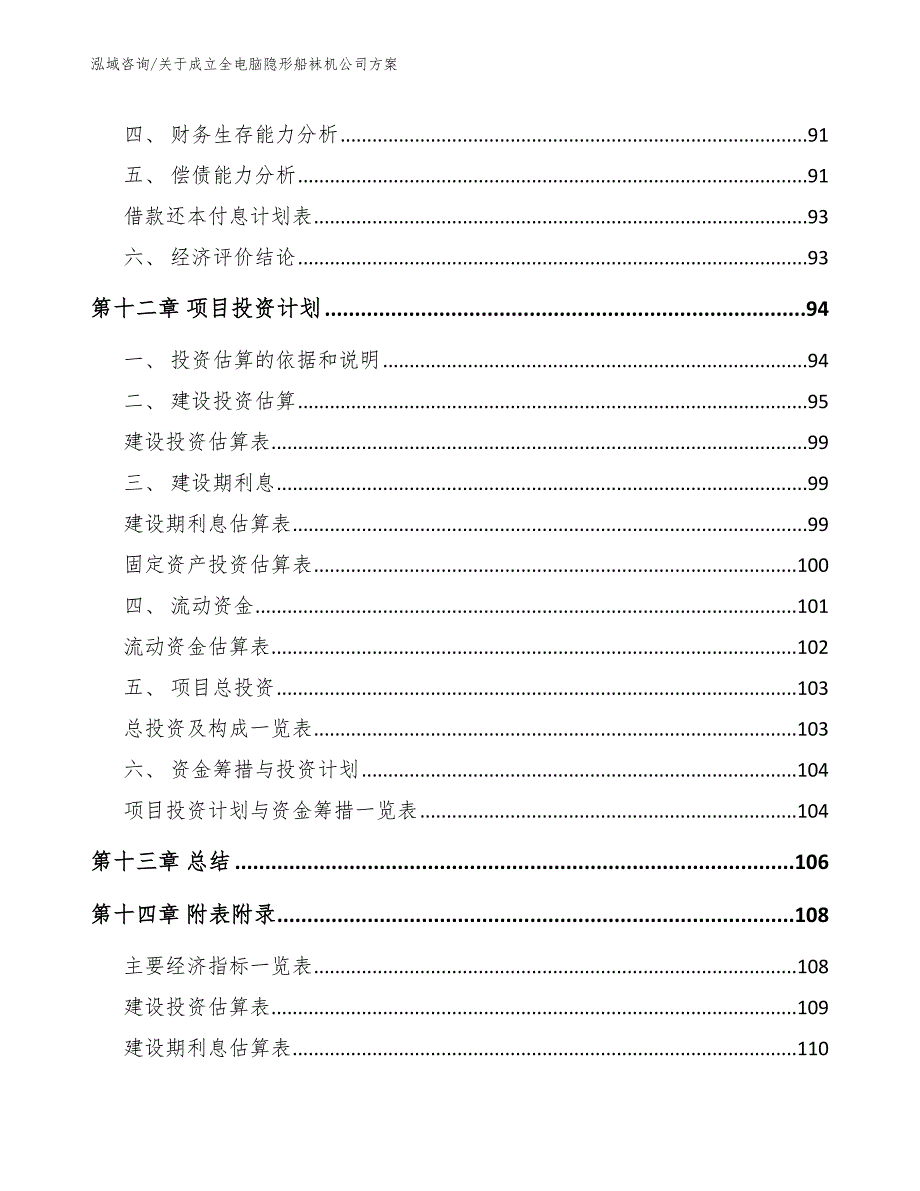 关于成立全电脑隐形船袜机公司方案_第5页