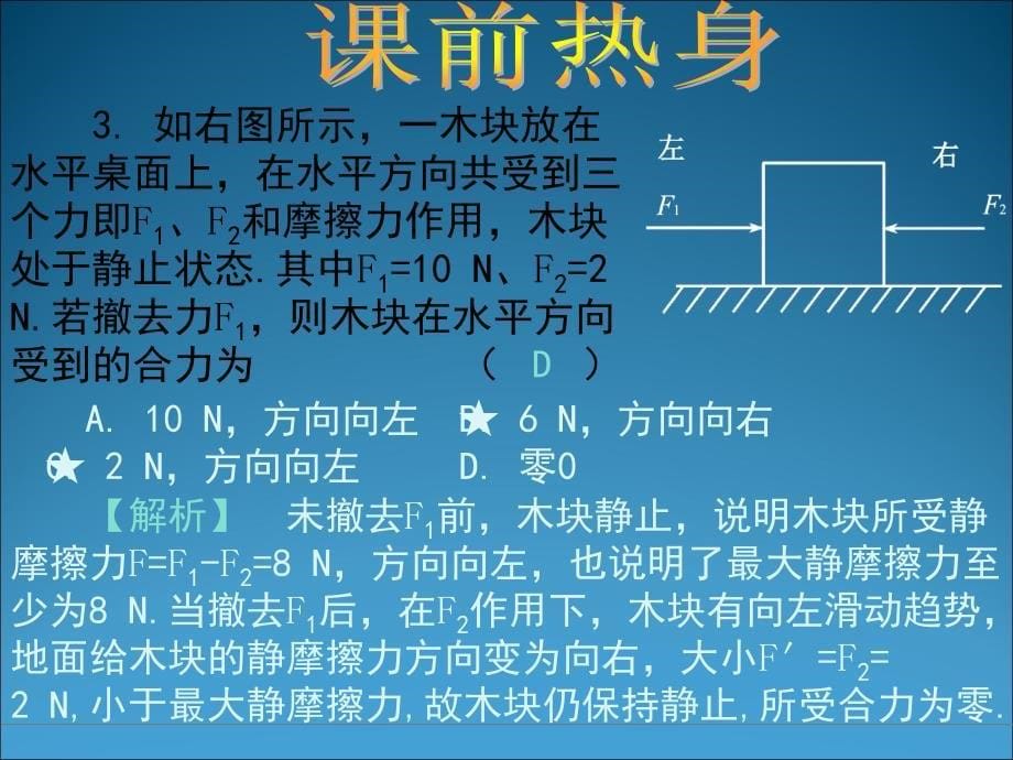 08挑战零失误系列一轮复习摩擦力_第5页