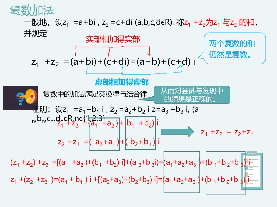 10.2.1复数的加法与减法人教B版高中数学必修第四册课件共18张PPT2_第3页