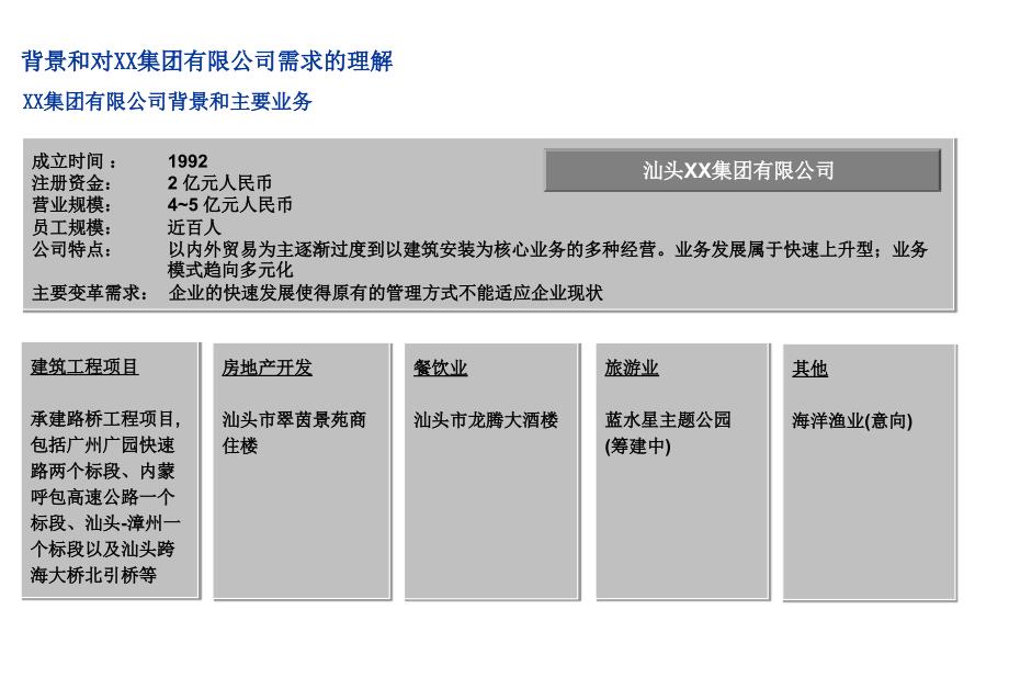 XX集团项目建议书_第4页