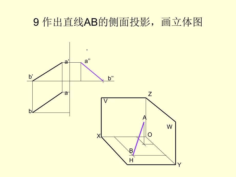 画法几何习题集答案.ppt_第4页