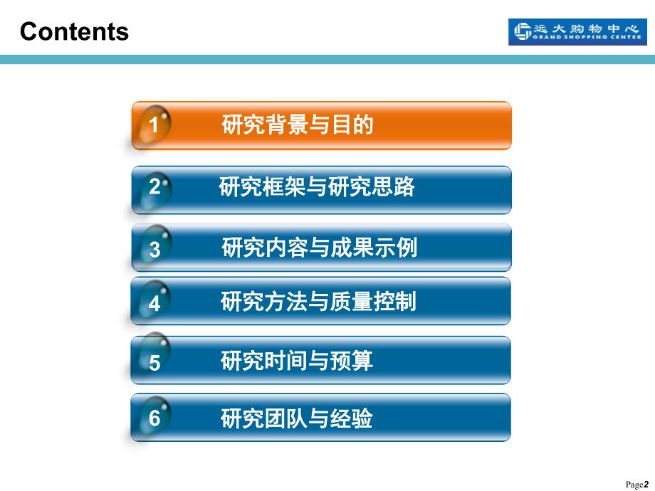 远大购物中心精品超市定位研究计划书_第2页