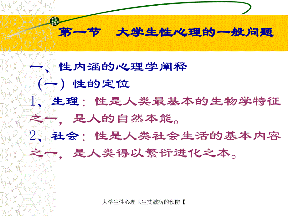 大学生性心理卫生艾滋病的预防课件_第3页