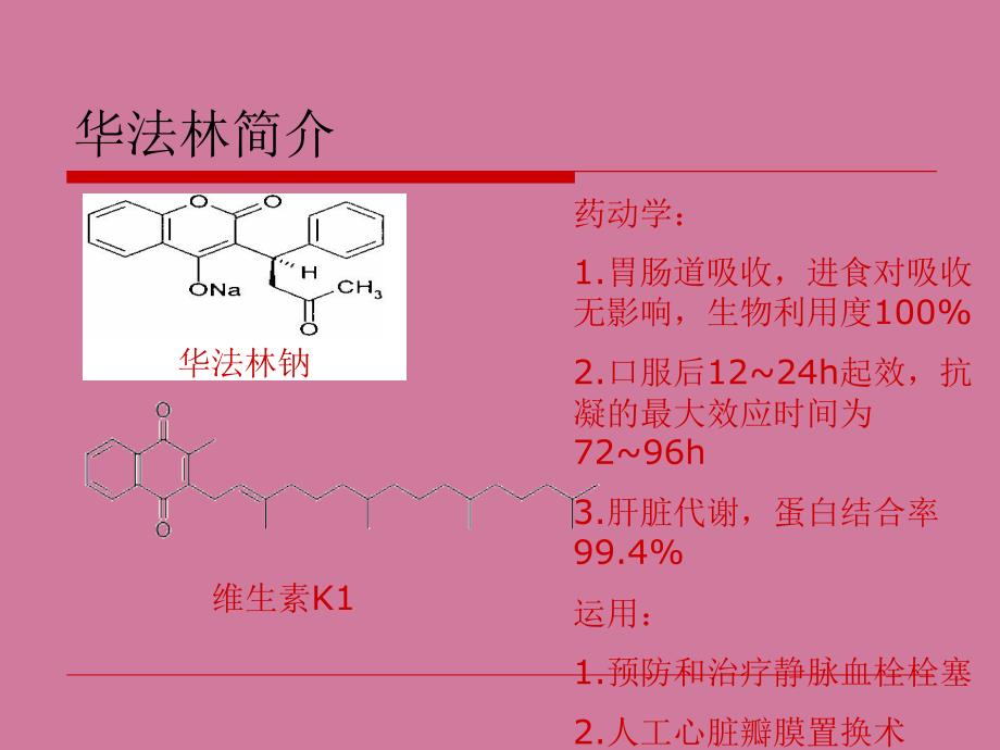 华法林临床使用ppt课件_第3页