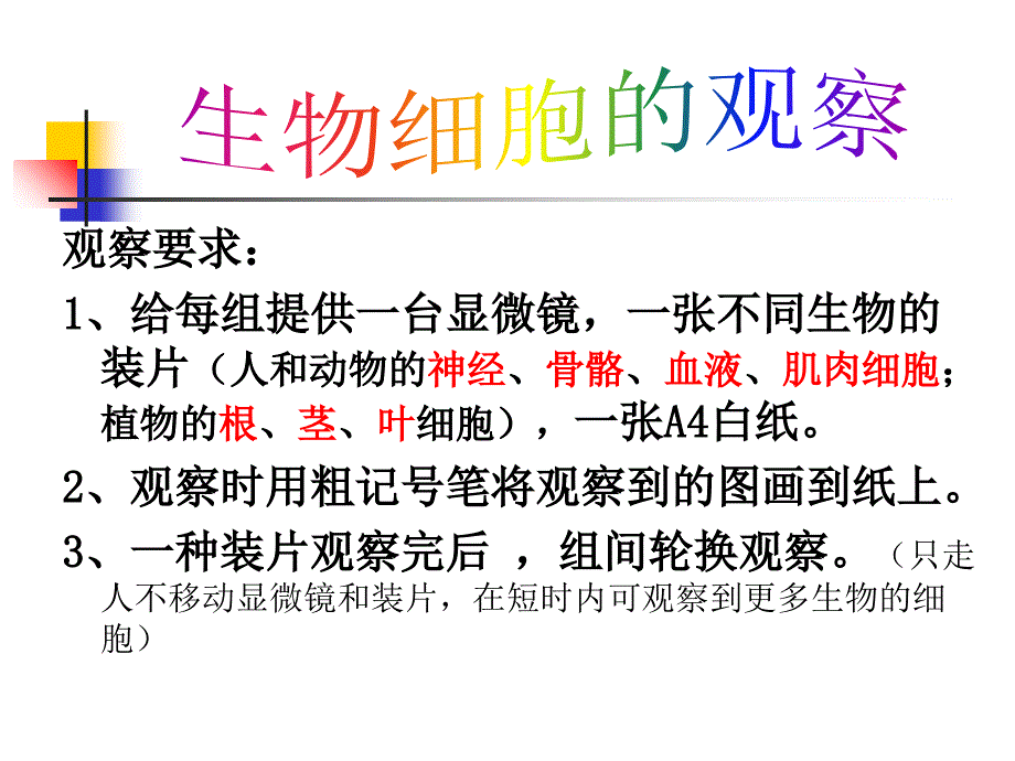 六下一6用显微镜观察身边的生命世界(二)陈耀华_第3页