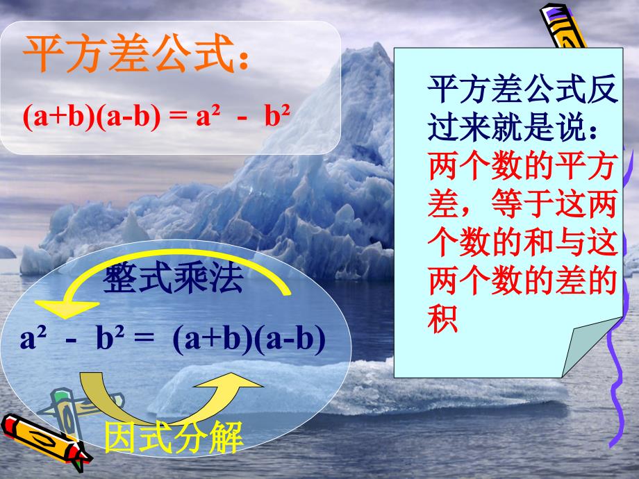 运用平方差公式因式分解152_第4页