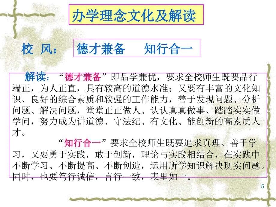 中心小学校园文化建设规划优秀课件_第5页