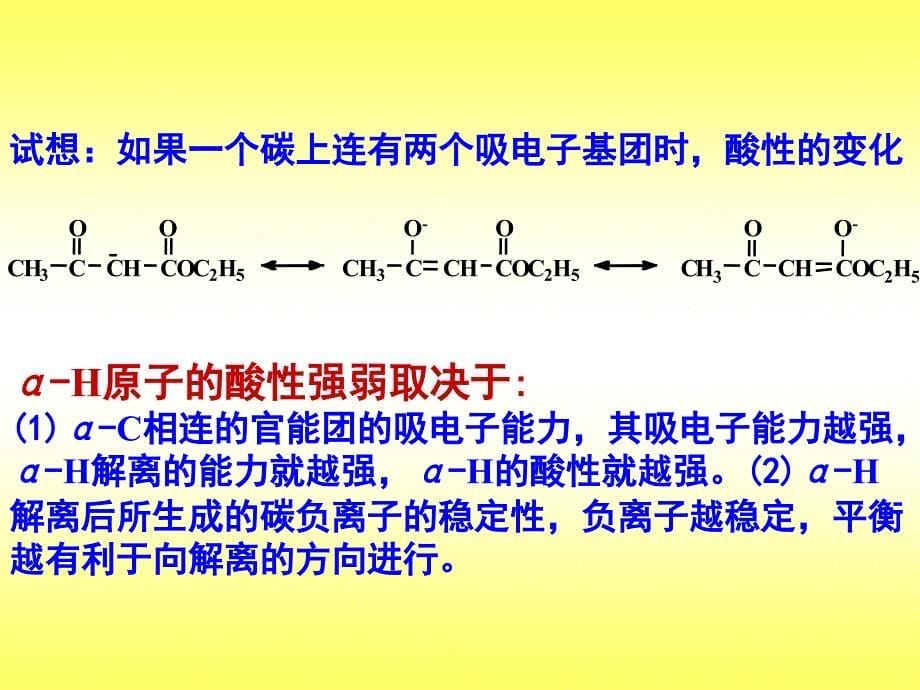 有机化学课件：十二 碳负离子的反应_第5页