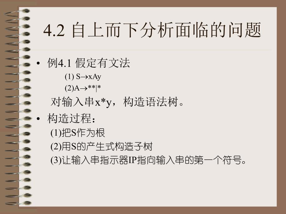 编译原理第四章语法分析-自上而下分析.ppt_第4页