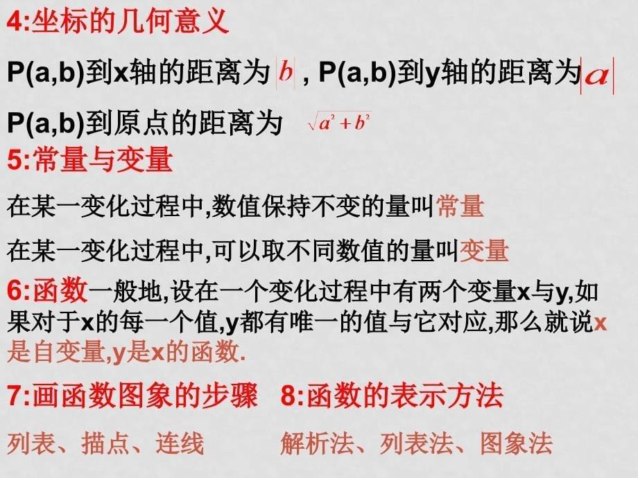 八年级数学下册 15.3 函数图象的画法（课件2）北京课改版_第5页