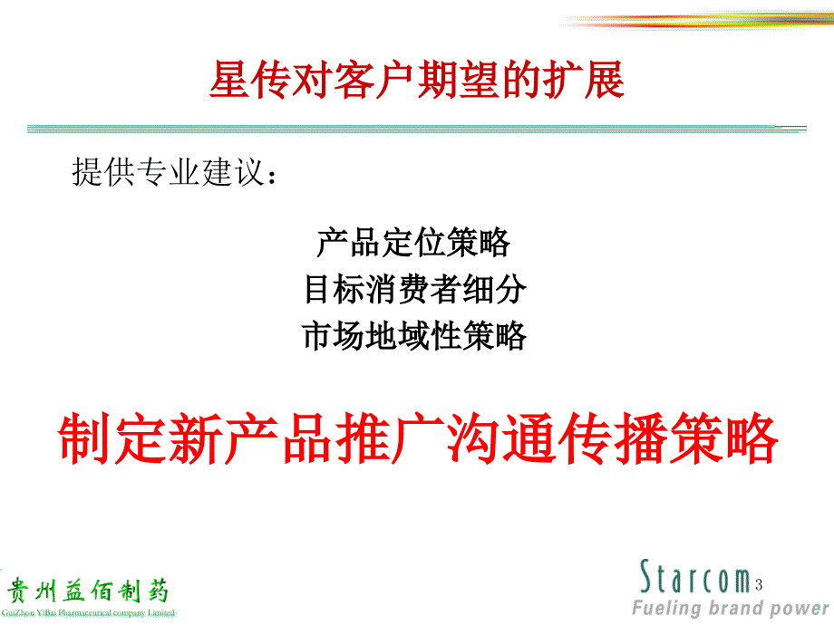 星传媒体贵州益佰制药镇痛灵新产品推广沟通传播计划启动篇60页_第3页