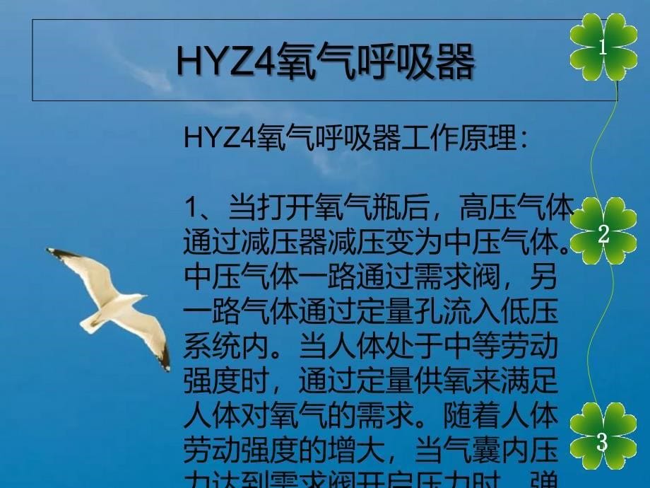 HYZ4氧气呼吸器ppt课件_第5页