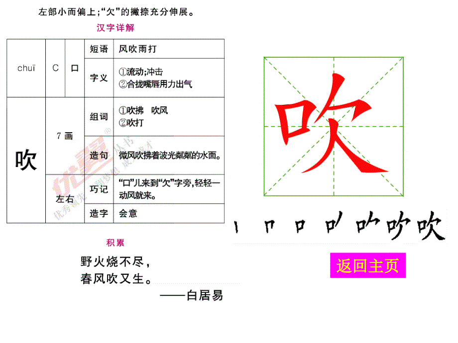 生字教学课件识字4田家四季歌_第3页