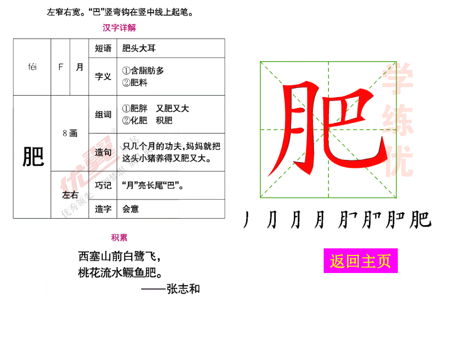 生字教学课件识字4田家四季歌_第4页