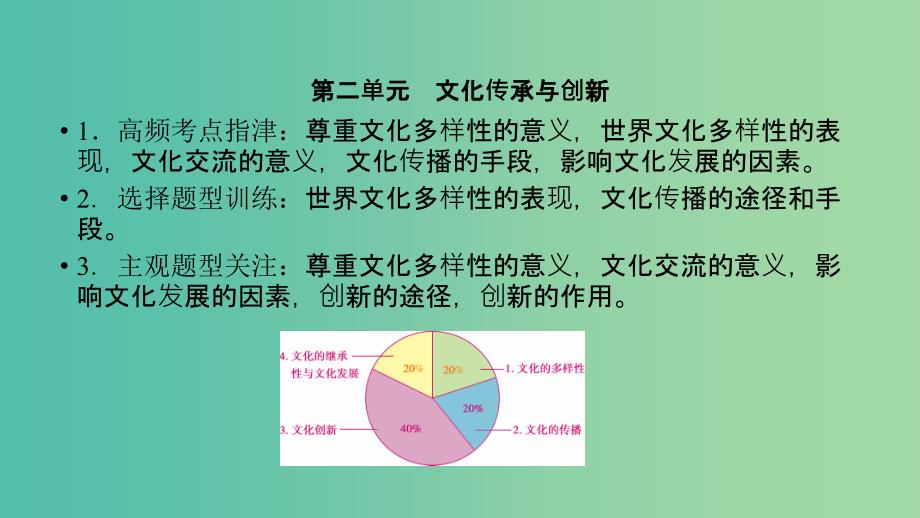 全国通用2020版高考政治大一轮复习文化生活课件新人教版必修3 .ppt_第3页