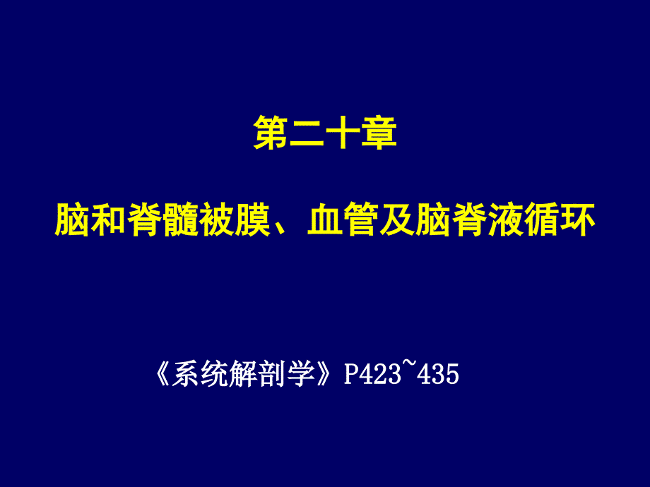 16脑脊膜血管脑脊液内分泌_第1页