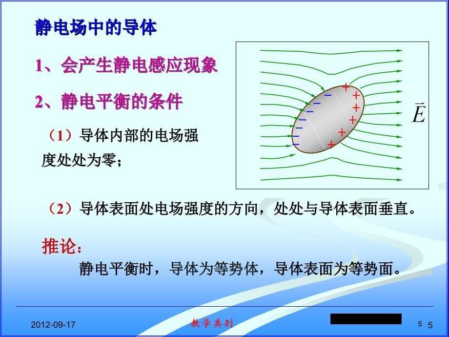 大学物理2静电场中的导体 电容 静电能【优选课资】_第5页