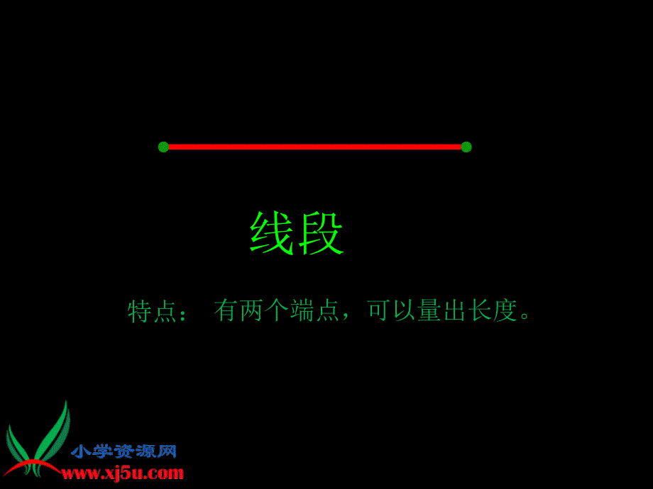 四年级数学上册课件线段直线和射线_第4页