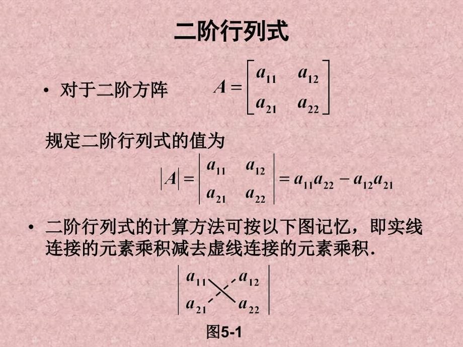 用行列式解二元一次方程组_第5页