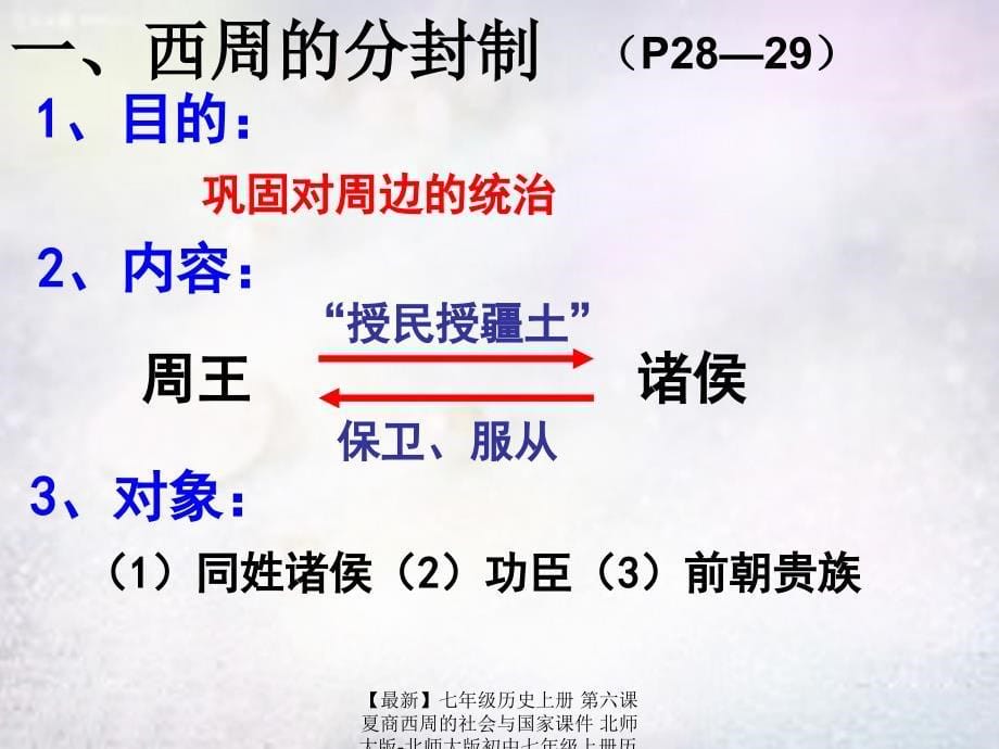 最新七年级历史上册第六课夏商西周的社会与国家课件北师大版北师大版初中七年级上册历史课件_第5页