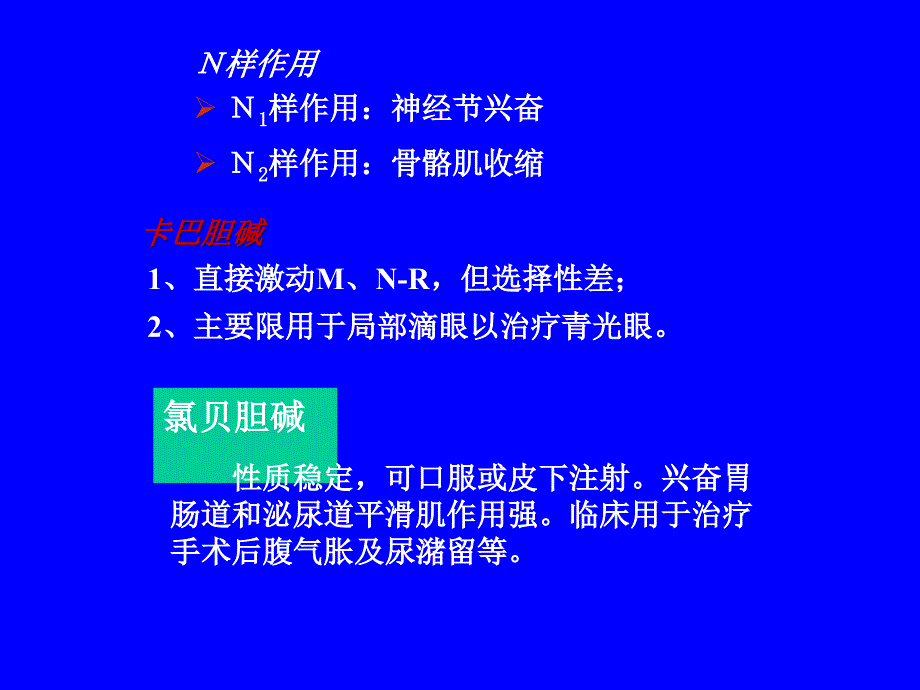 六章节拟胆碱药_第3页