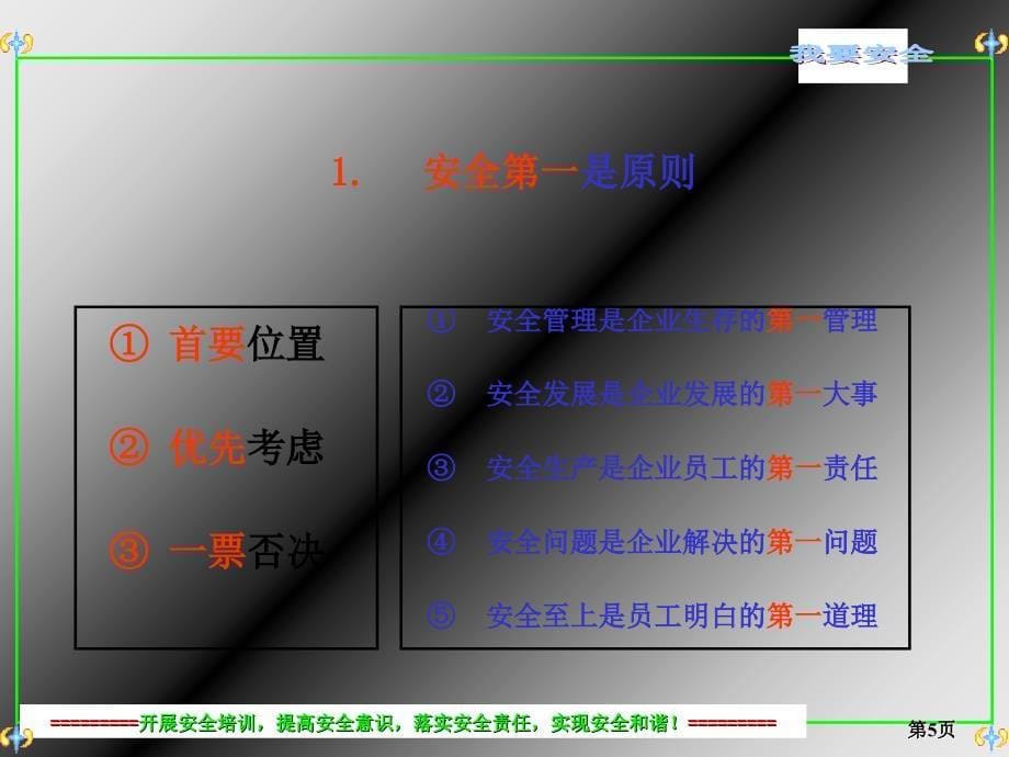 企业员工安全培训课件_第5页