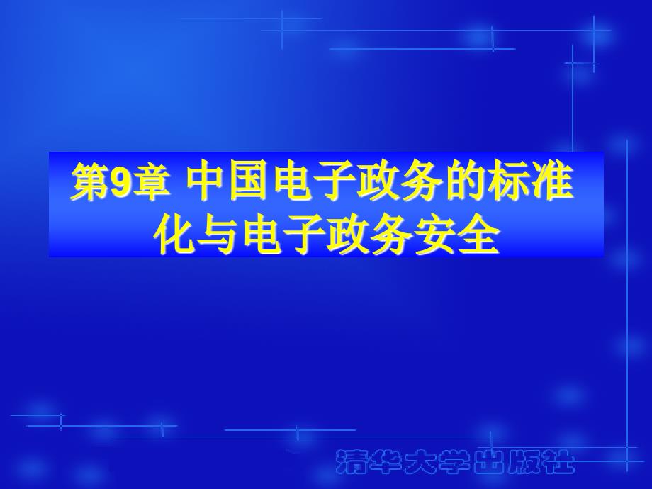 我国电子政务的标准化和安全_第1页