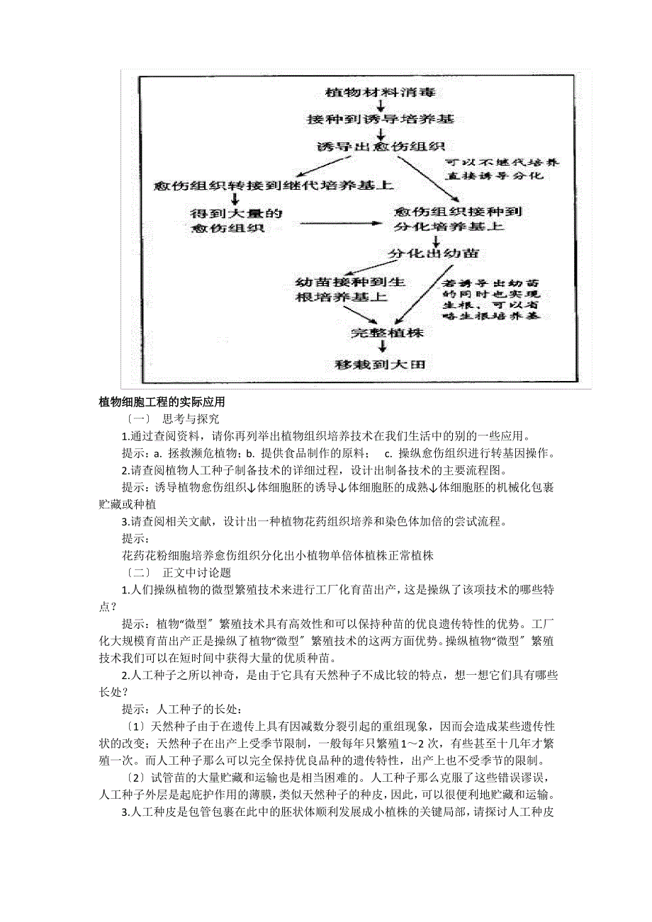 植物细胞工程-蚌埠一中生物资源网生物资源首页_第4页