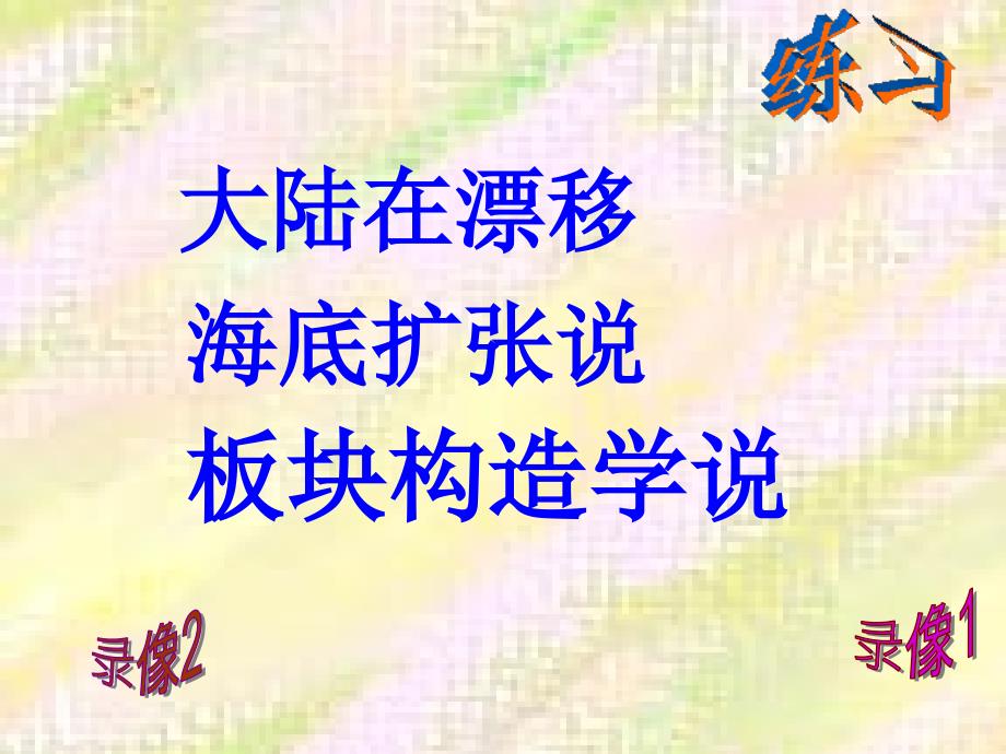 高中地理第三章地球的演化和地表形态的变化3.2板块构造学说第1课时课件新人教版选修_第4页