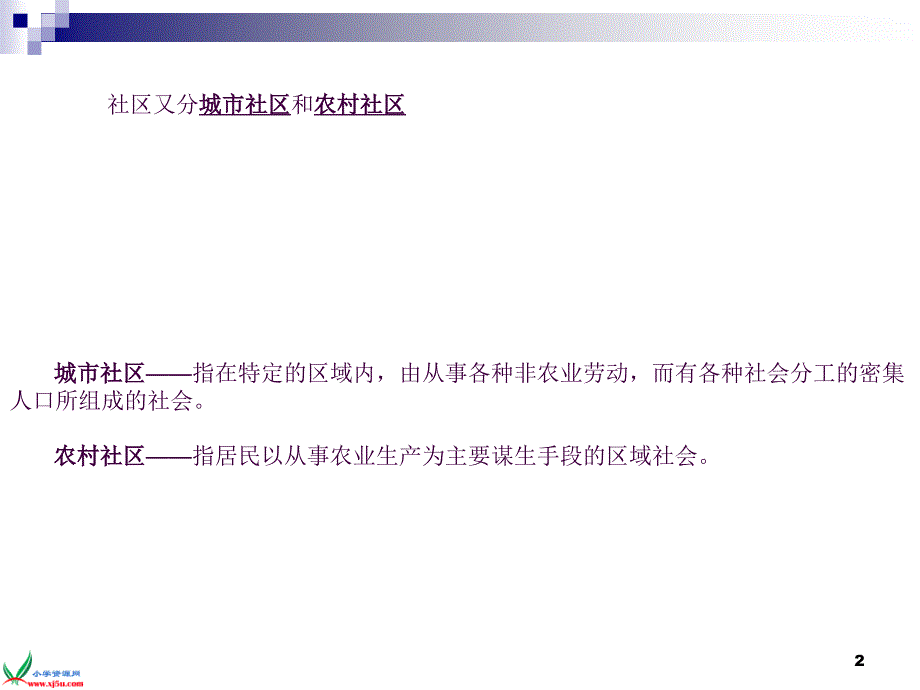 1.3我生活的社区ppt课件_第2页