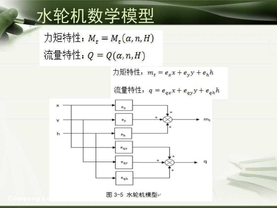 基于MATLABSimulink的水轮机调节系统的仿真课件_第5页