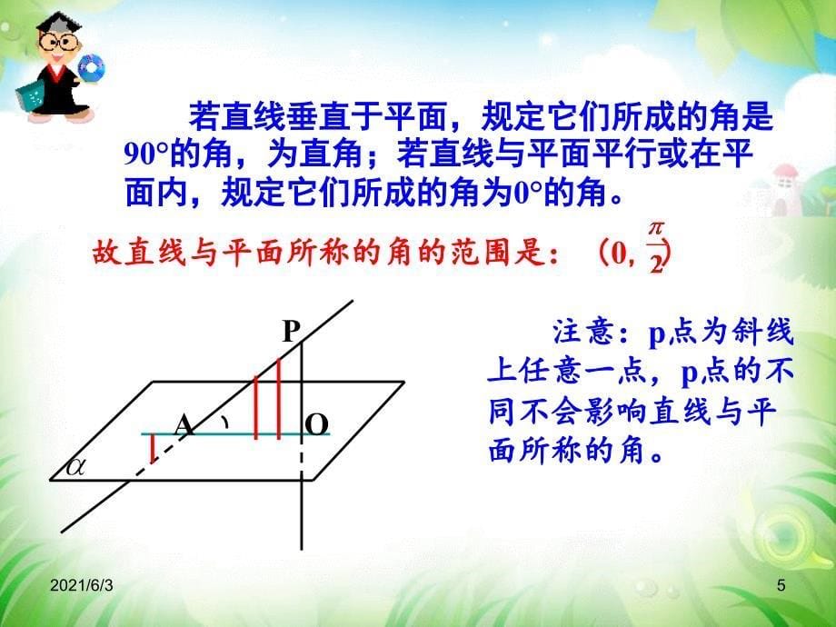 高一数学必修二课件2.3.1直线与平面垂直的判定_第5页