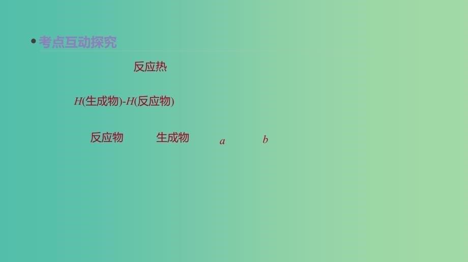 2019年高考化学总复习 第22讲 化学能与热能课件 新人教版.ppt_第5页