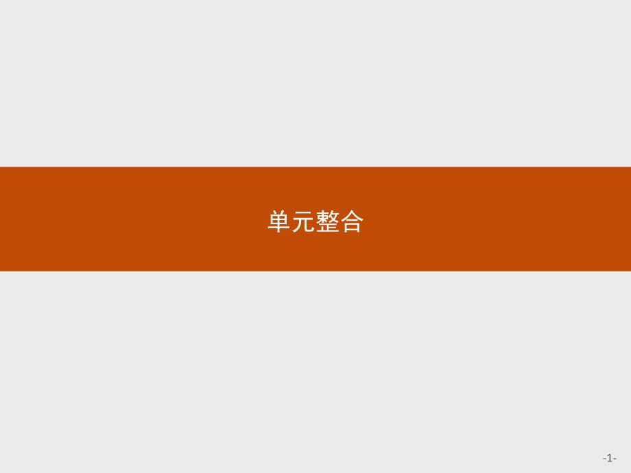 高中政治人教版必修1课件：单元整合3-教案课件-高中政治必修一_第1页