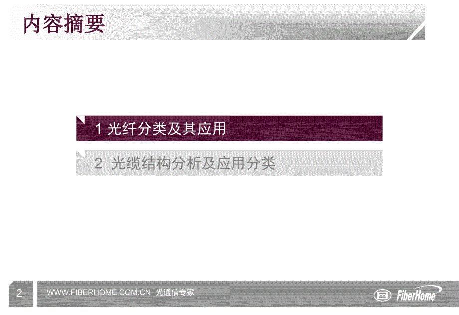 光纤光缆的分类与应用_第2页