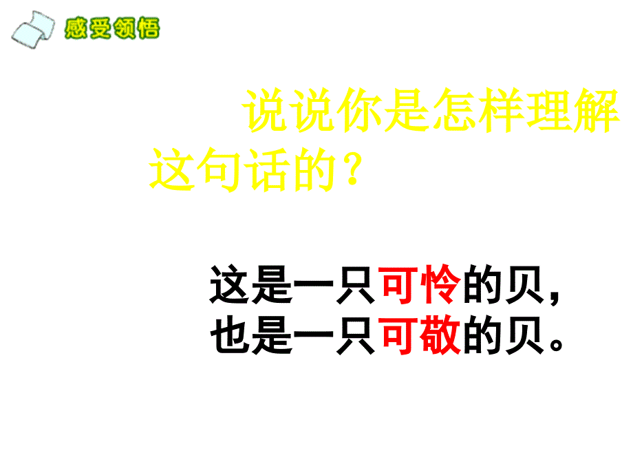 五年级上册语文教学课件10.一只贝l西师大版_第4页