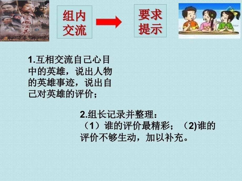 苏教版六年级语文下册习3漫画三国英雄优质课课件28_第5页