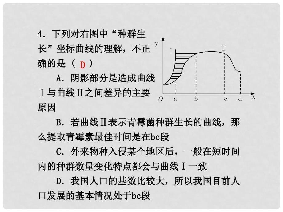 高考生物一轮复习 同步测试卷（十六）课件 新人教版修3_第5页