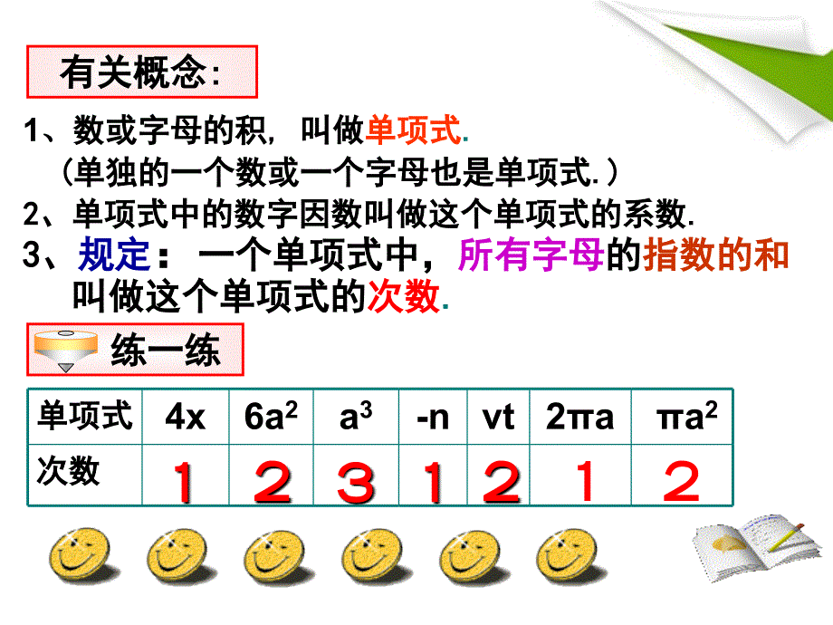 212多项式课件人教新课标版_第2页