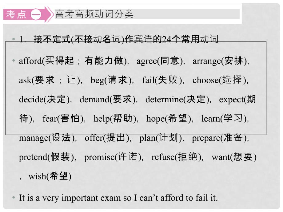 山东省高考英语总复习 语法专项提升动词和动词短语课件 外研版_第4页