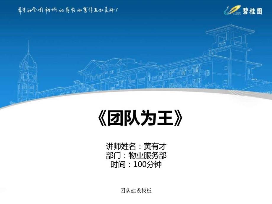 团队建设模板课件_第1页