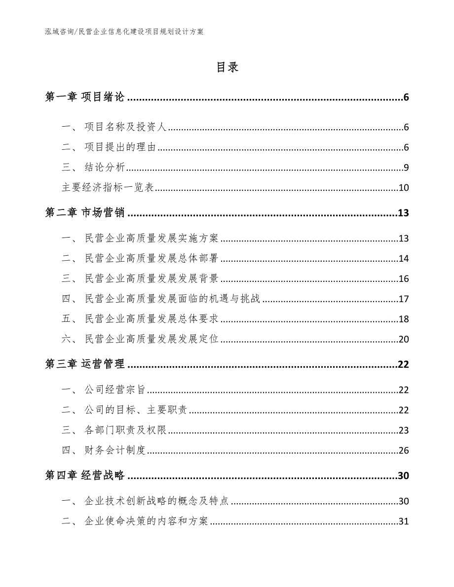 民营企业信息化建设项目规划设计方案_第2页