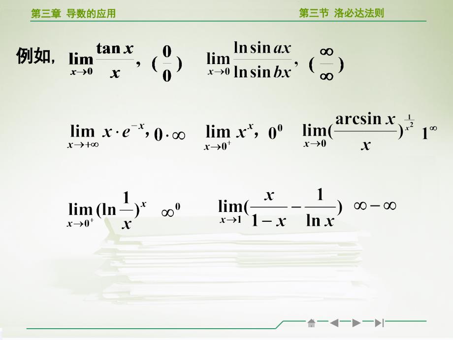 高等数学洛必达法则教学ppt_第4页