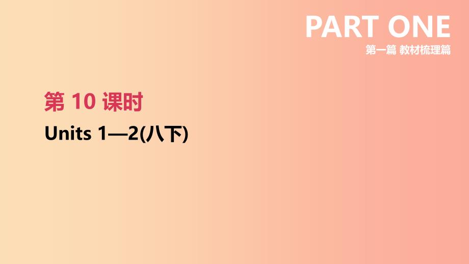 江西专版2019中考英语高分复习第一篇教材梳理篇第10课时Units1_2八下课件.ppt_第2页