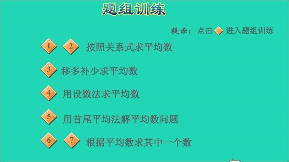 最新人教版小学数学四年级下册《解决平均数问题》优质教学课件_第5页