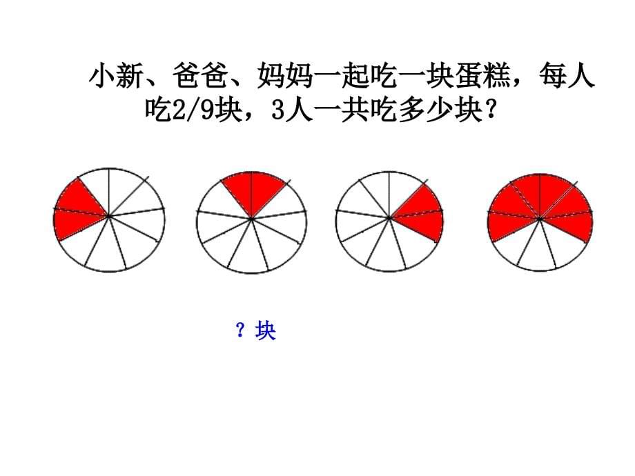 人教版六年级数学上册：11《分数乘以整数》课件【1】_第5页